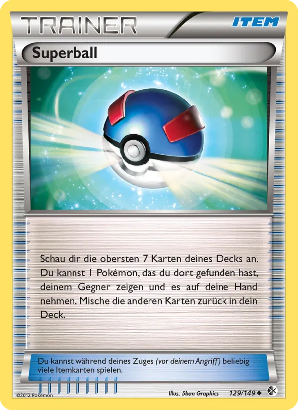 Superball Überschrittene Schwellen 129/149