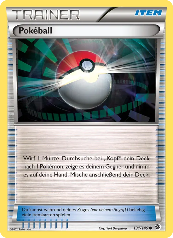 Pokéball Überschrittene Schwellen 131/149
