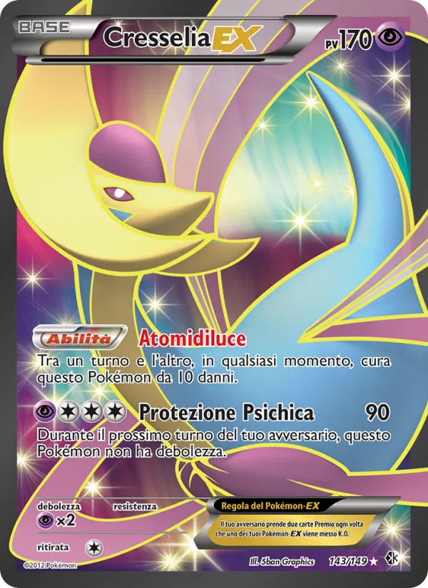 Cresselia-EX Confini Varcati 143/149