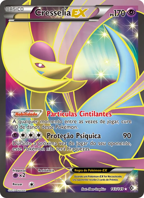 Cresselia-EX Fronteiras Cruzadas 143/149
