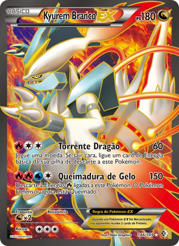Kyurem Branco-EX Fronteiras Cruzadas 146/149
