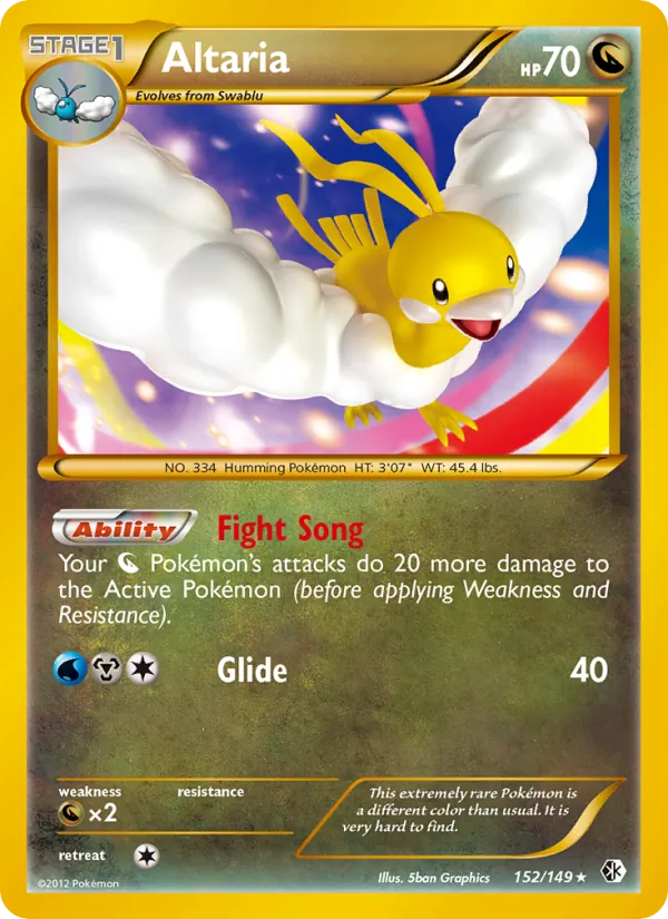 Altaria Boundaries Crossed 152/149
