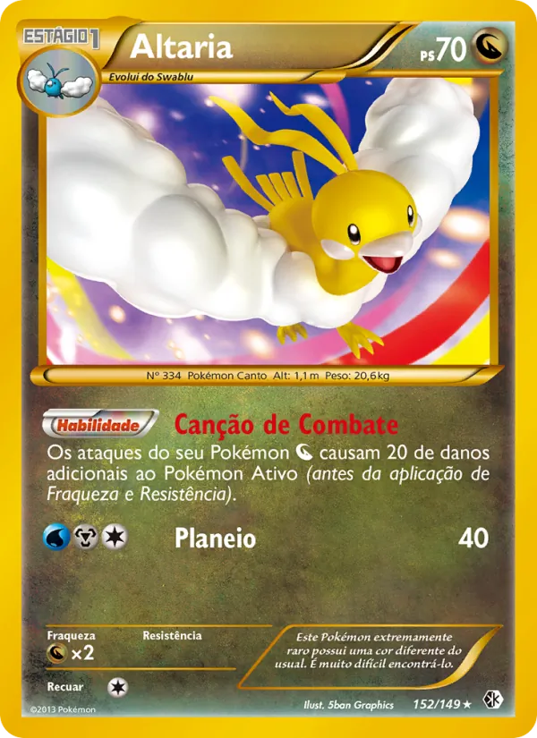 Altaria Fronteiras Cruzadas 152/149