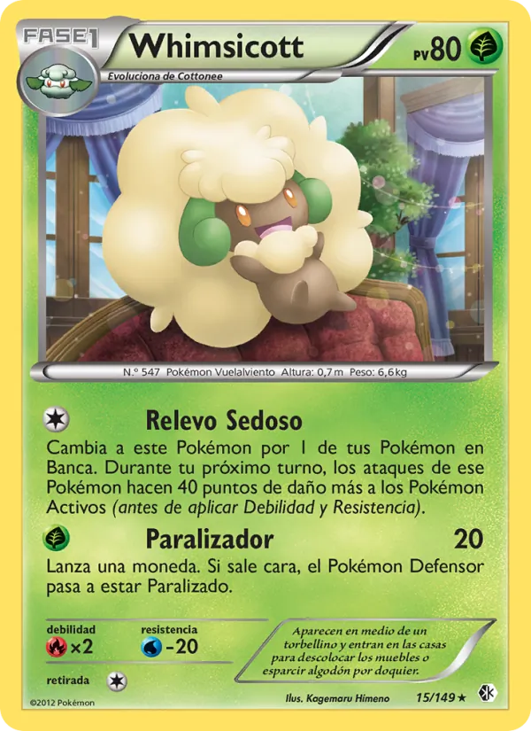 Whimsicott Fronteras Cruzadas 15/149