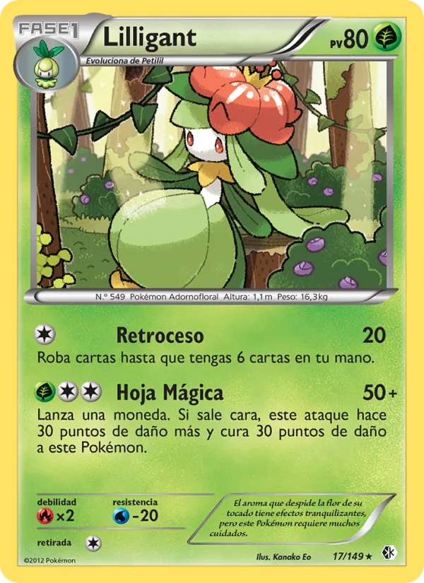 Lilligant Fronteras Cruzadas 17/149