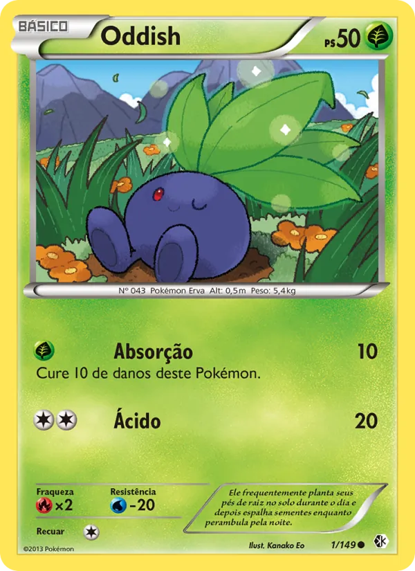 Oddish Fronteiras Cruzadas 1/149