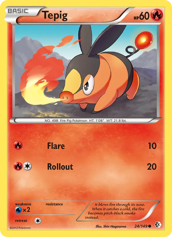 Tepig Boundaries Crossed 24/149