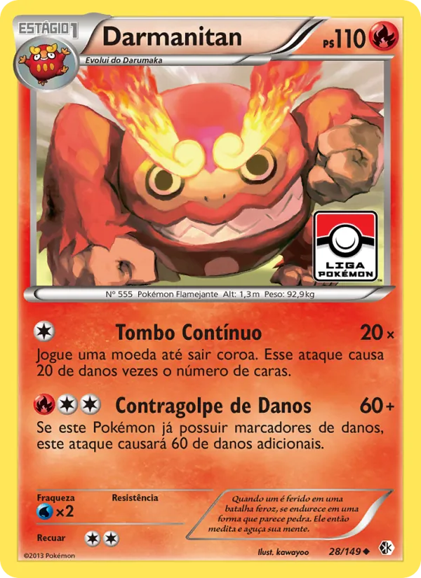 Darmanitan Fronteiras Cruzadas 28/149