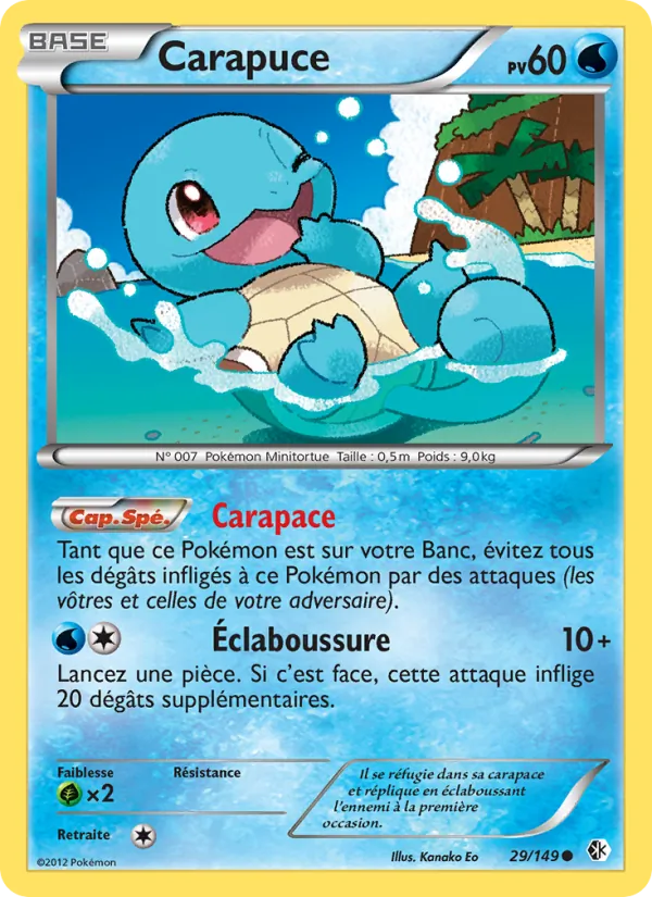 Carapuce Frontières Franchies 29/149