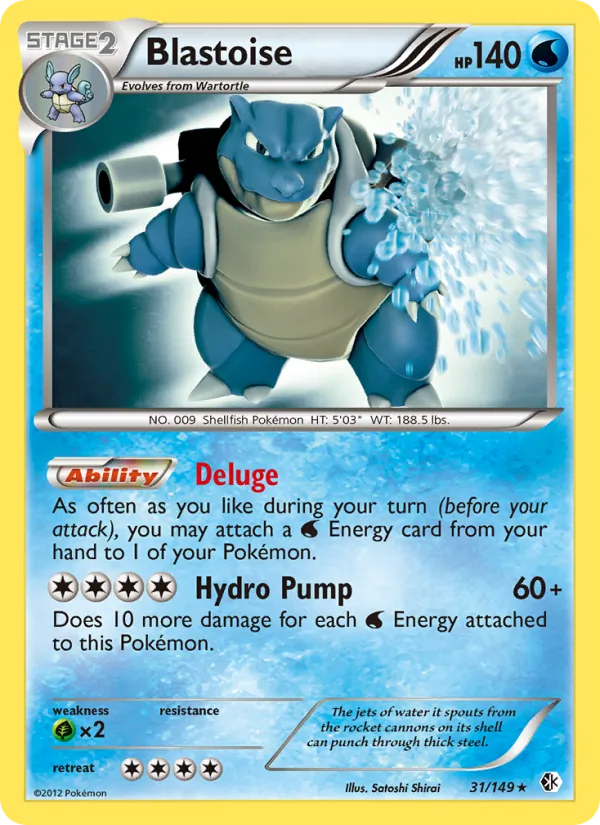 Blastoise Boundaries Crossed 31/149