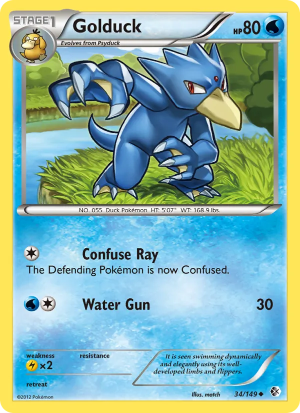 Golduck Boundaries Crossed 34/149