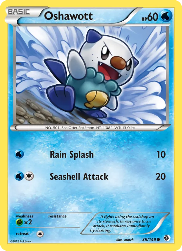 Oshawott Boundaries Crossed 39/149