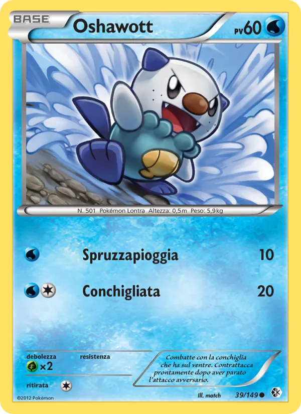 Oshawott Confini Varcati 39/149