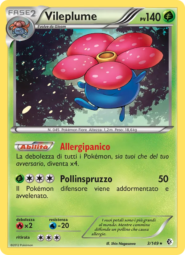Vileplume Confini Varcati 3/149