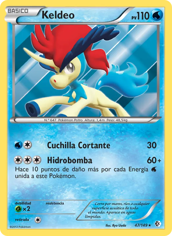 Keldeo Fronteras Cruzadas 47/149