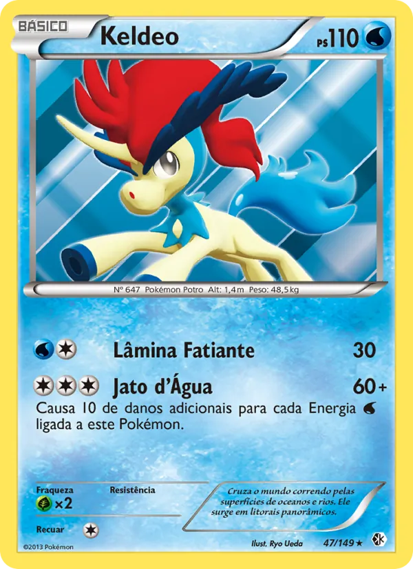 Keldeo Fronteiras Cruzadas 47/149