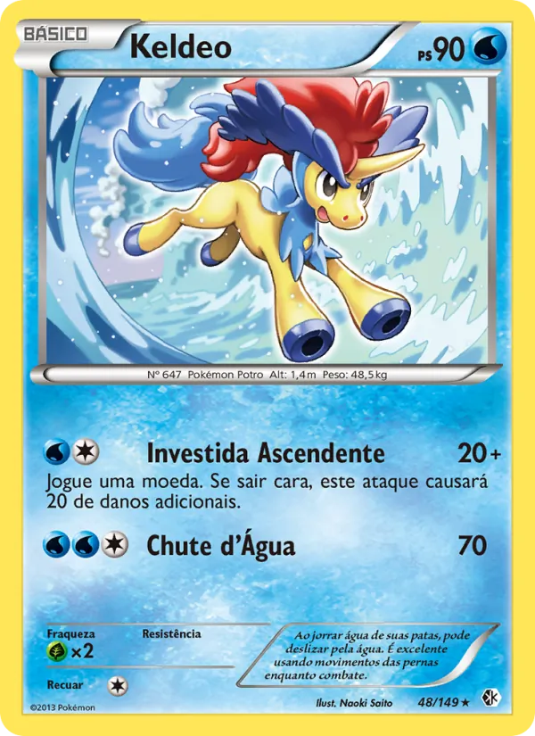 Keldeo Fronteiras Cruzadas 48/149