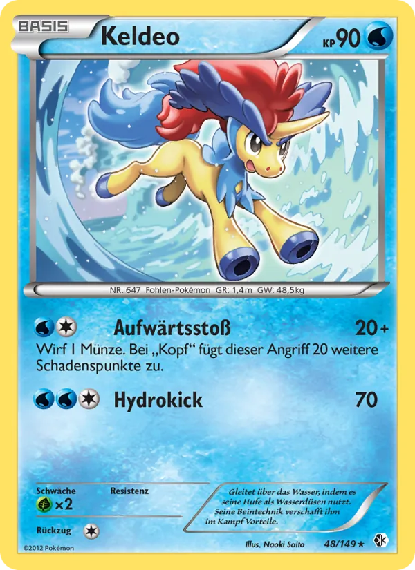 Keldeo Überschrittene Schwellen 48/149