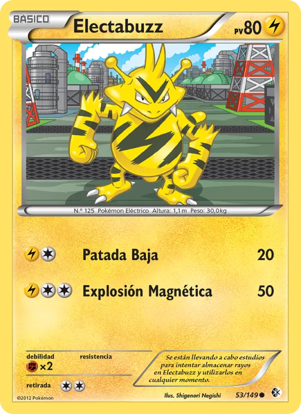 Electabuzz Fronteras Cruzadas 53/149