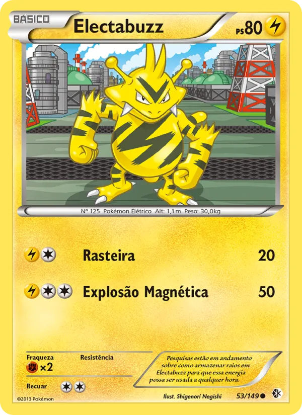 Electabuzz Fronteiras Cruzadas 53/149