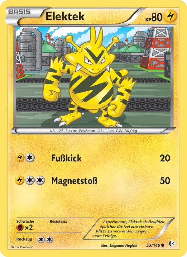 Elektek Überschrittene Schwellen 53/149