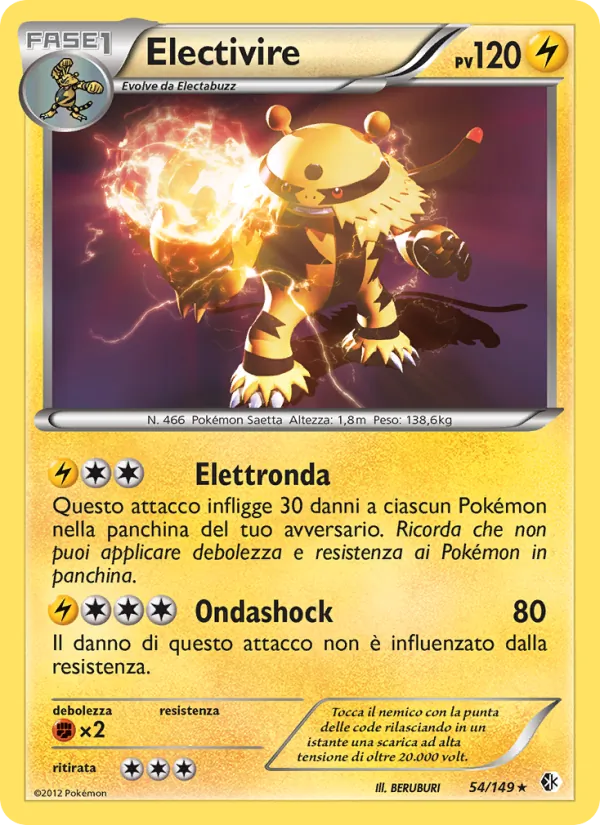 Electivire Confini Varcati 54/149