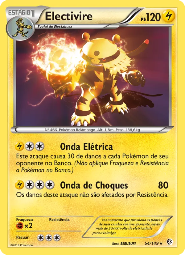 Electivire Fronteiras Cruzadas 54/149