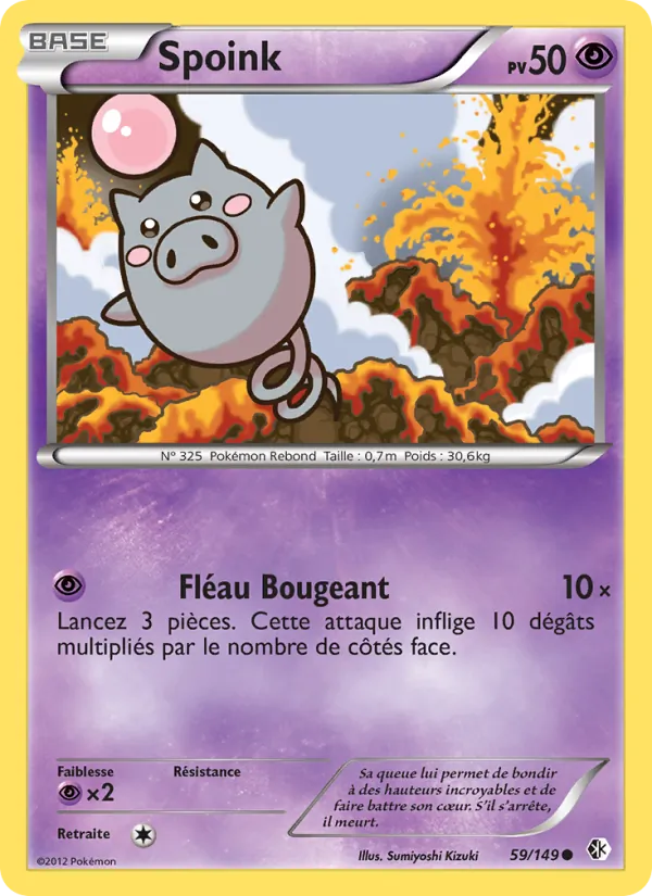 Spoink Frontières Franchies 59/149