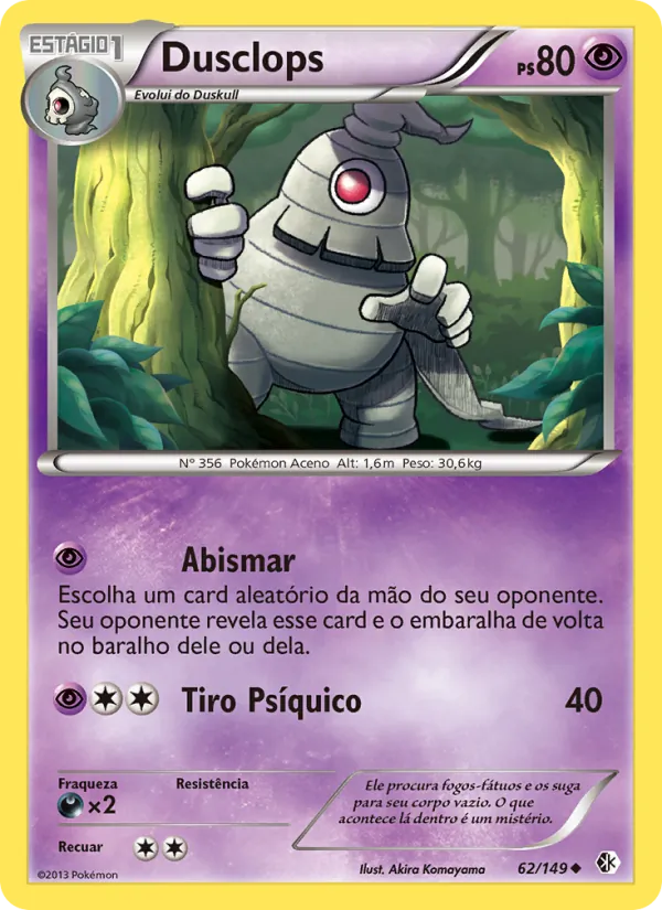 Dusclops Fronteiras Cruzadas 62/149