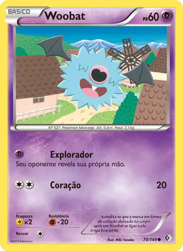 Woobat Fronteiras Cruzadas 70/149