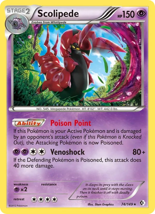 Scolipede Boundaries Crossed 74/149