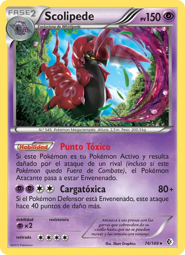 Scolipede Fronteras Cruzadas 74/149