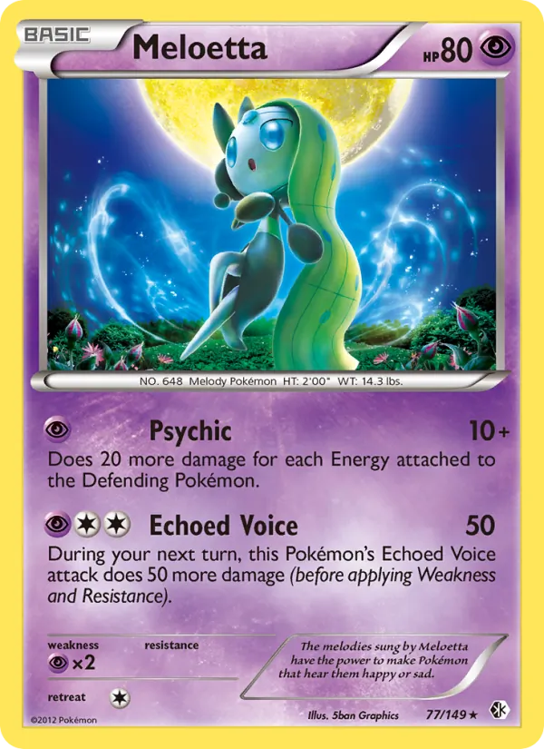 Meloetta Boundaries Crossed 77/149