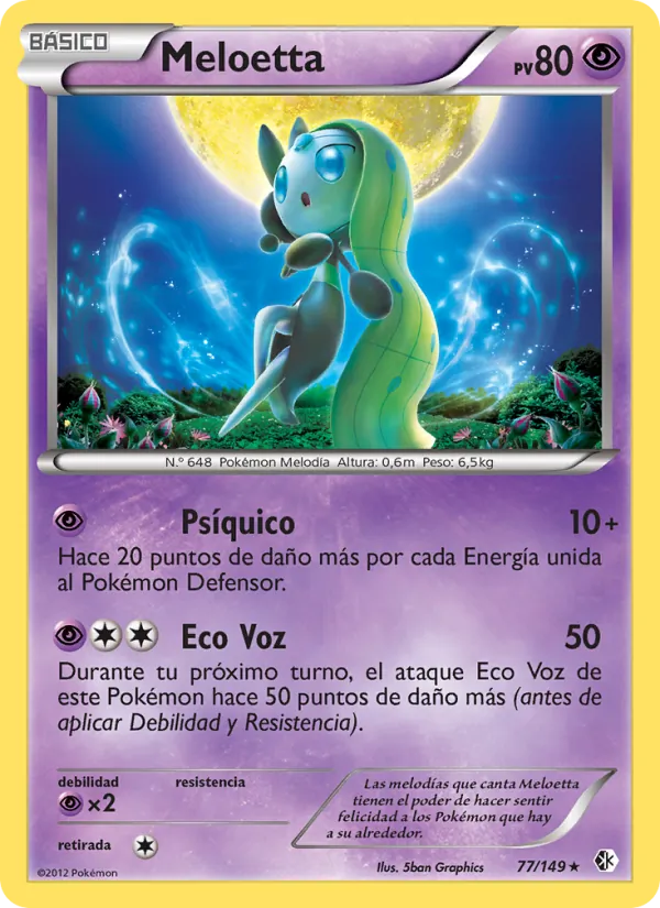 Meloetta Fronteras Cruzadas 77/149