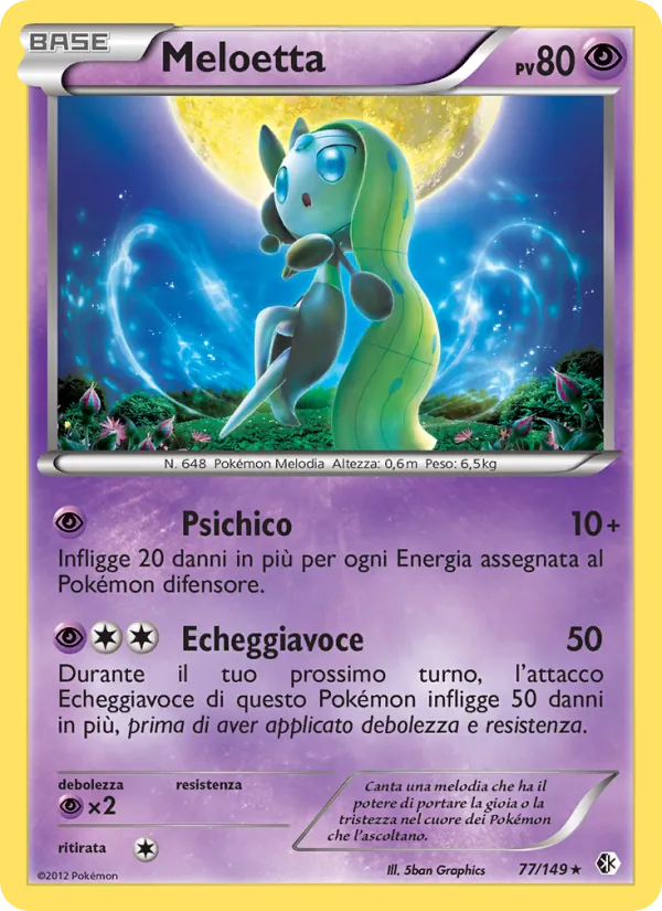 Meloetta Confini Varcati 77/149