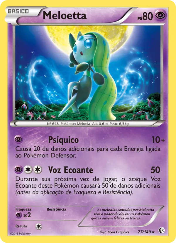 Meloetta Fronteiras Cruzadas 77/149