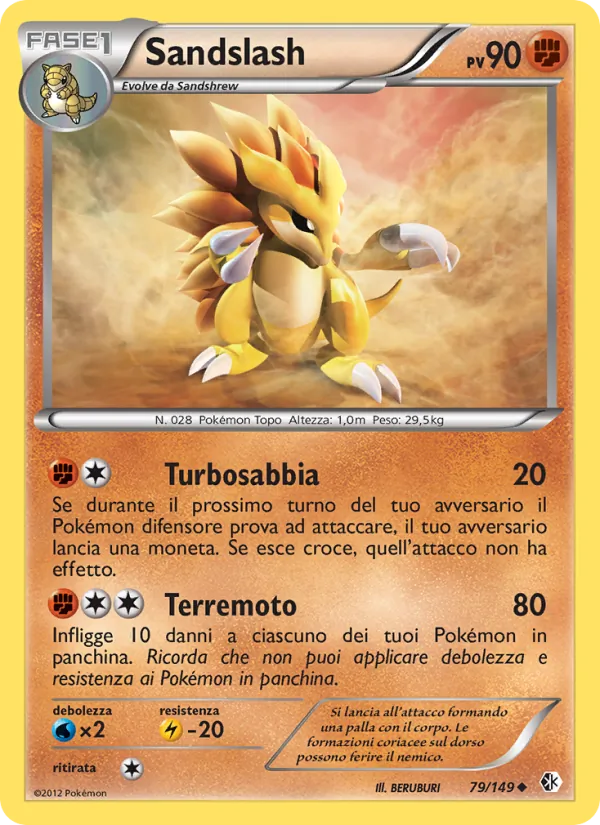 Sandslash Confini Varcati 79/149