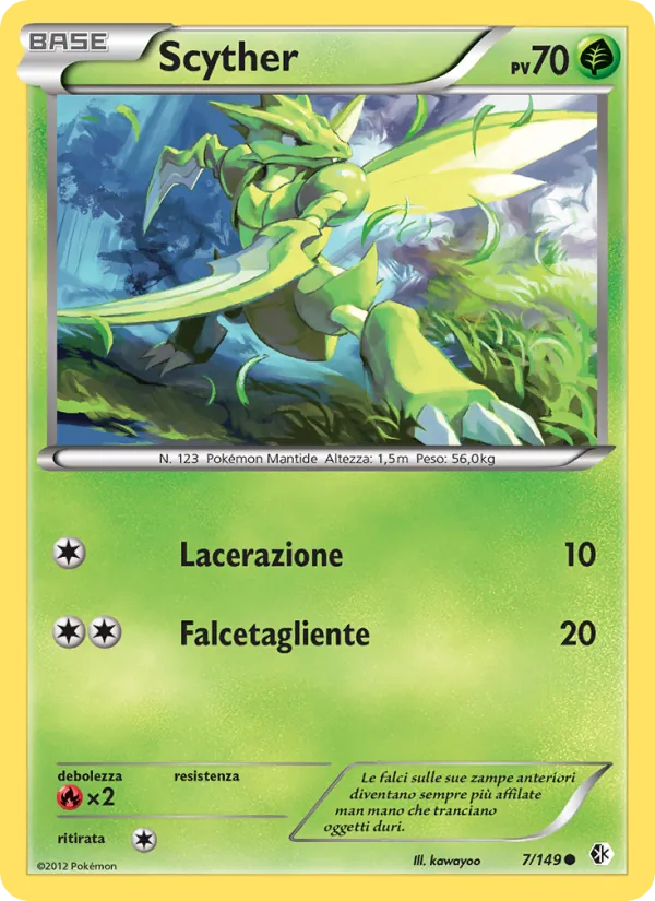 Scyther Confini Varcati 7/149