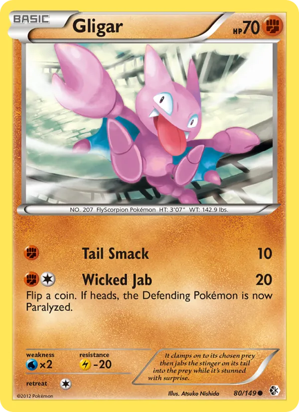 Gligar Boundaries Crossed 80/149