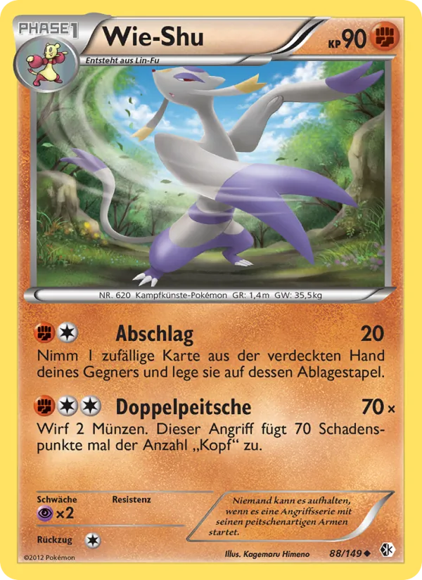 Wie-Shu Überschrittene Schwellen 88/149