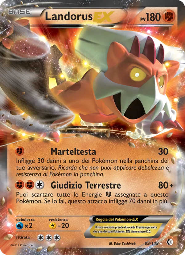 Landorus-EX Confini Varcati 89/149
