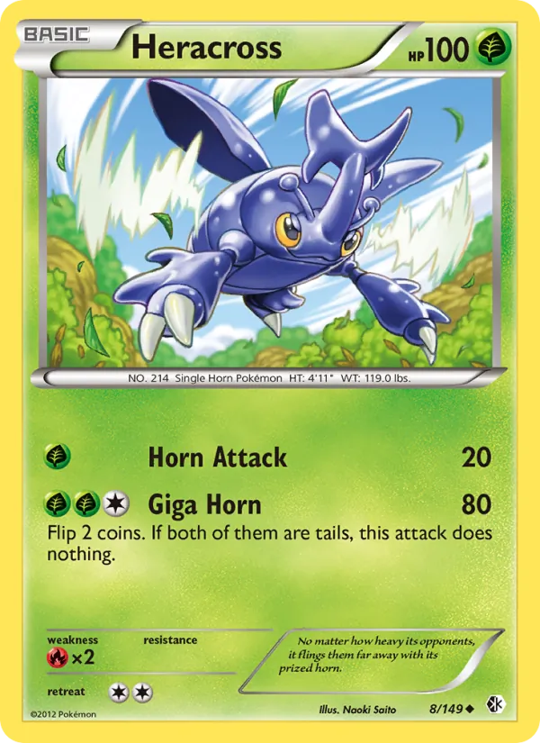 Heracross Boundaries Crossed 8/149
