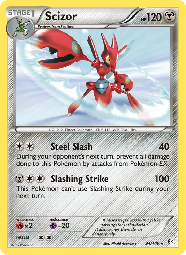 Scizor Boundaries Crossed 94/149