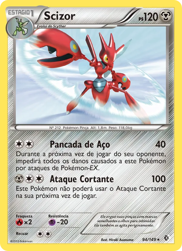 Scizor Fronteiras Cruzadas 94/149