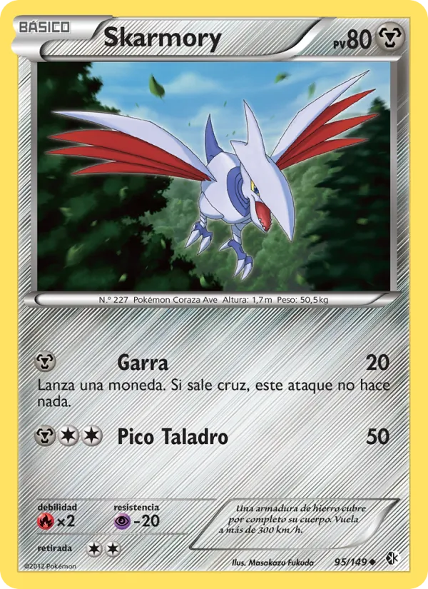 Skarmory Fronteras Cruzadas 95/149