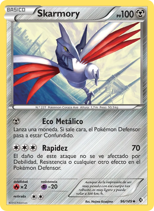 Skarmory Fronteras Cruzadas 96/149
