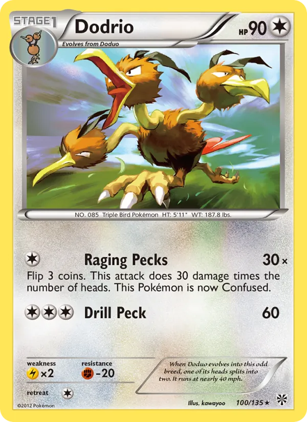 Dodrio Plasma Storm 100/135