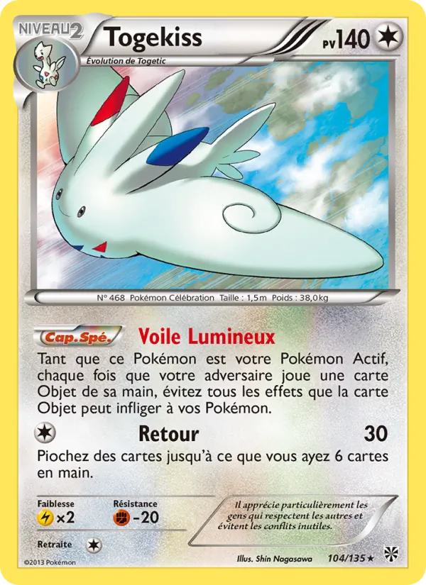 Togekiss Tempète Plasma 104/135