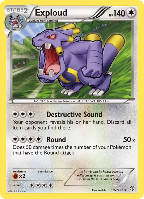 Exploud Plasma Storm 107/135