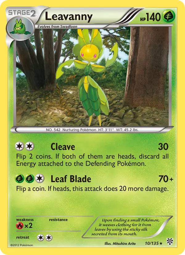 Leavanny Plasma Storm 10/135